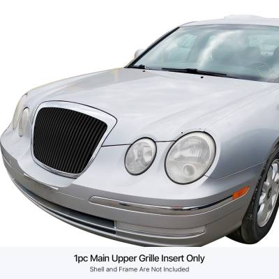APS - APS Stainless Billet Grille Black for 04-06 Kia Amanti GR11HGJ06J
