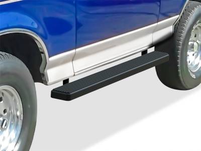 APS - APS IB06EBA0B IStep 5" Running Boards Black for 80-96 Ford F-Series/Bronco