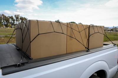 SpeedStrap - SpeedStrap N1020 Bungee Pickup Truck Cargo Net Long Bed Bullring