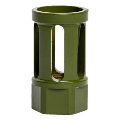Recon - Recon 264CBGR102 Bird Cage Design Antenna Tip for Barrel Antenna-Army Green