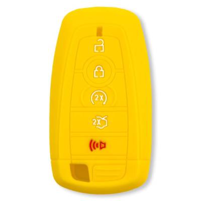 Recon - Recon 264002FD2YL Silicone Key Fob Cover Yellow 18-25 F150/Super Duty