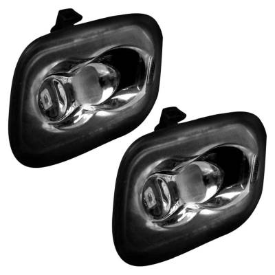 Recon - Recon 264243WH LED Side Mirror Puddle Light Kit White F150/Super Duty/Bronco