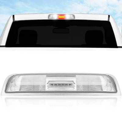 Recon - Recon 264112CLHP LED Third Brake Light Clear/Red/White for 09-18 Ram 1500/HD