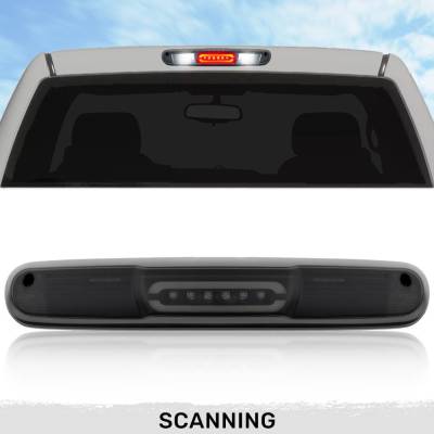 Recon - Recon 264125BKHPS LED Third Brake Light Smoked/Red/White 07-13 Silverado/Sierra