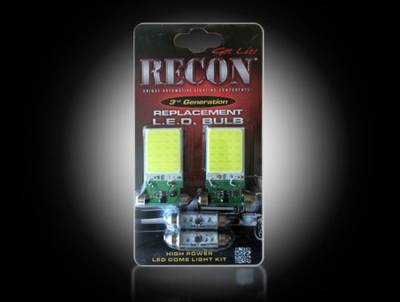 Recon - Recon 264162HP LED Dome Light Bulb Kit White 07-14 Silverado/Sierra
