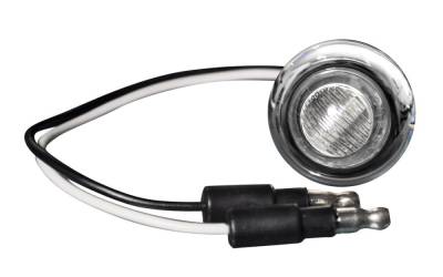 Recon - Recon 264227WHCLX Universal LED Air Damn Light Kit EACH Clear/White