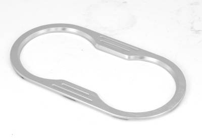 Rugged Ridge - Rugged Ridge 11421.14 Cup Holder Bezel Billet for Jeep Wrangler