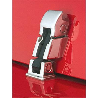 Rugged Ridge - Rugged Ridge 11116.05 Hood Catch Kit Stainless Steel