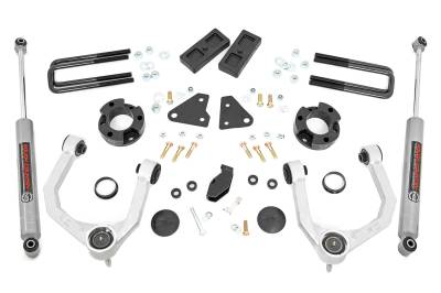 Rough Country Suspension Systems - Rough Country 3.5" Suspension Lift Kit, 19-23 Ford Ranger 4WD; 500010
