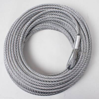 Rugged Ridge - Rugged Ridge 15103.01 Steel Winch Cable 5/16" x 94 Feet