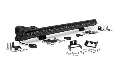 Rough Country Suspension Systems - Rough Country 70770 Grille Mount 30" LED Light Bar Kit for 11-16 Ford Super Duty