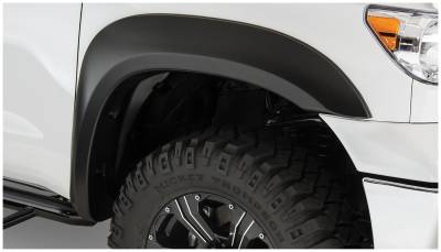 Bushwacker - Bushwacker Extend-a-Fender Front Fender Flares Black for Tundra 30035-02