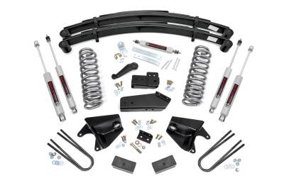 Rough Country Suspension Systems - Rough Country 525.20 6" Suspension Lift Kit for 80-96 Ford F150/Bronco 4WD