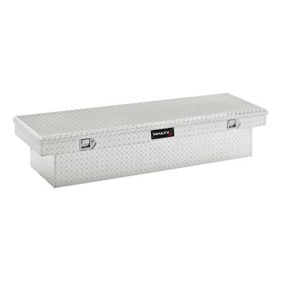 TrailFX - TrailFX 110721 Crossover Tool Box Single Lid 19"x72"x13" Polished Aluminum