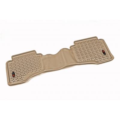 Rugged Ridge - Rugged Ridge 13950.26 Floor Liner Rear Tan for Jeep Commander/Grand Cherokee