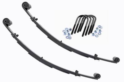Rough Country Suspension Systems - Rough Country 8060KIT Front Leaf Spring Kit for 2.5" Lift 99-04 Super Duty