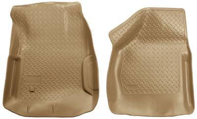Husky Liners - Husky Liner Classic Series Front Floor Liners Tan Ford Super Duty 33853