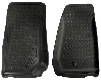 Husky Liners - Husky Liner 30521 Classic Front Floor Liners Black for 07-13 Jeep Wrangler