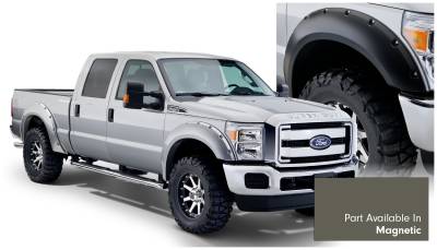 Bushwacker - Bushwacker Pocket Style F/R Fender Flares-Painted Ford Super Duty 20931-6A