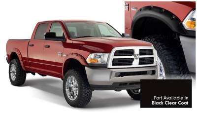 Bushwacker - Bushwacker Pocket Style Front/Rear Fender Flares-Painted for Ram HD 50919-35