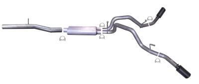 Gibson Performance Exhaust - Gibson Performance 65658B Dual Extreme Cat-Back Exhaust System Stainless
