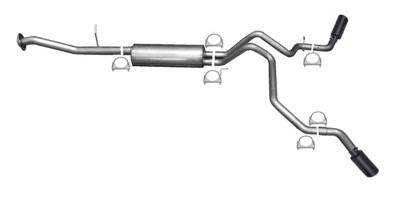 Gibson Performance Exhaust - Gibson Performance Dual Extreme Cat-Back Exhaust System Stainless 65562B