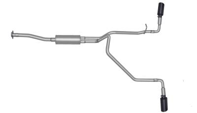 Gibson Performance Exhaust - Gibson Performance Dual Extreme Cat-Back Exhaust System Stainless 65587B