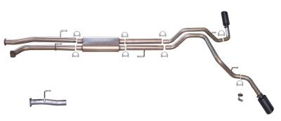 Gibson Performance Exhaust - Gibson Performance Dual Extreme Cat-Back Exhaust System Stainless 67501B
