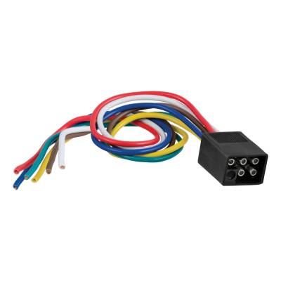 CURT - CURT 58037 6-Way Square Connector