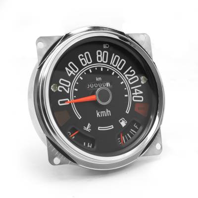 Omix - Omix 17205.03 Speedometer Cluster 0-140 KPH for Jeep CJ Models