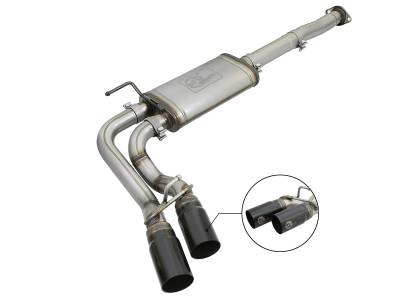 aFe Power - aFe Power Rebel 3" Cat-Back Stainless Steel Exhaust Kit 49-46033-B