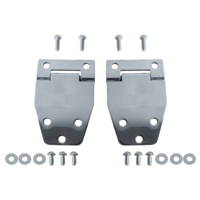 Rugged Ridge - Rugged Ridge 11115.01 Hardtop Liftgate Hinge Kit Stainless Steel for Jeep CJ
