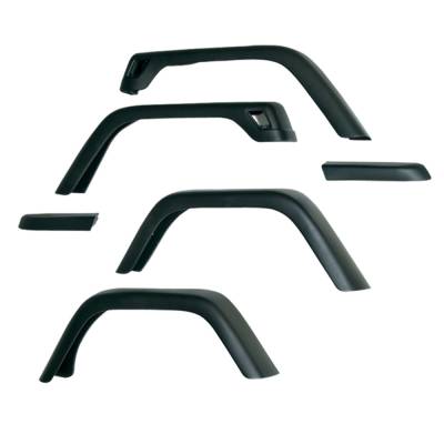 Rugged Ridge - Rugged Ridge 11608.11 7" Fender Flare Kit for Jeep Wrangler