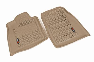 Rugged Ridge - Rugged Ridge 13920.32 Floor Liners Front Tan Durango & for Grand Cherokee