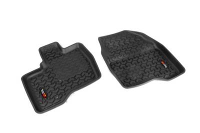 Rugged Ridge - Rugged Ridge 82902.09 Floor Liners Front Black 11-14 Ford Explorer