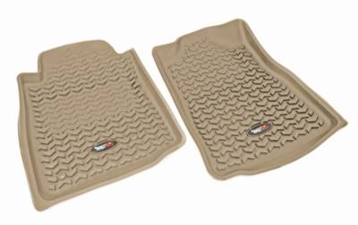 Rugged Ridge - Rugged Ridge 83904.40 Floor Liner Front Pair Tan for 4Runner