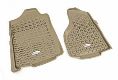 Rugged Ridge - Rugged Ridge TL-83903.01 Front Floor Liners Tan Tread Lightly for Ram 1500