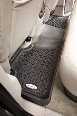 Rugged Ridge - Rugged Ridge TL-82951.11 Rear Floor Liner Black Tread Lightly 07-12 GM Pickup
