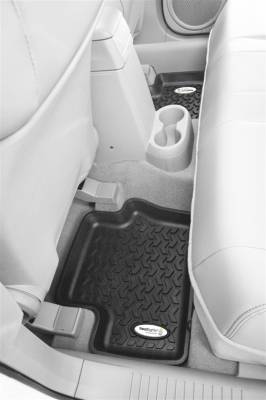 Rugged Ridge - Rugged Ridge TL-12950.20 Tread Lightly Rear Floor Liner Set for Jeep Liberty
