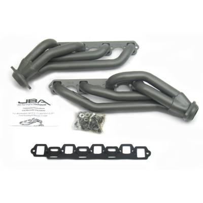 JBA Racing Headers - JBA Headers 1.625" Shorty Stainless Headers-Ceramic 65-70 Mustang 1650SJT