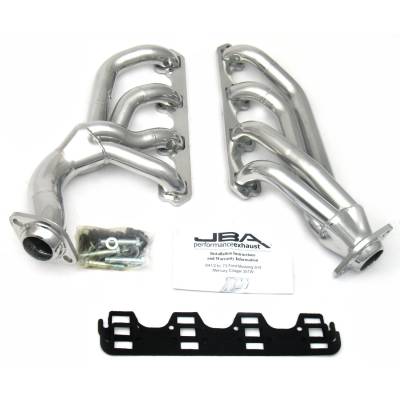 JBA Racing Headers - JBA Headers 1.625" Shorty Stainless Headers-Ceramic 69-73 Mustang 1655SJS