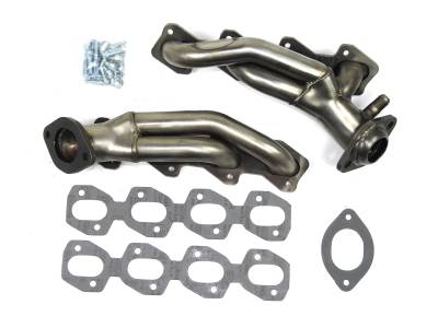 JBA Racing Headers - JBA Headers 1-5/8" Shorty Stainless Headers Raw Mustang Cobra 1625S-7