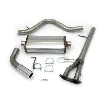 JBA Racing Headers - JBA Headers 40-3001 Single 3" Cat-Back Exhaust System 96-00 C/K Pickup