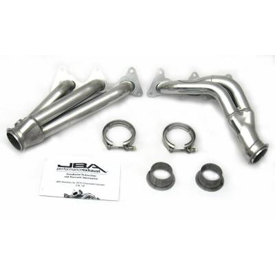 JBA Racing Headers - JBA Headers 1-5/8" Shorty Stainless Headers-Silver Ceramic Camaro 3.6L 1816SJS