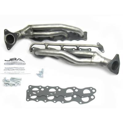 JBA Racing Headers - JBA Headers 1-5/8" Shorty Stainless Headers Raw for Tundra 5.7L 2012S