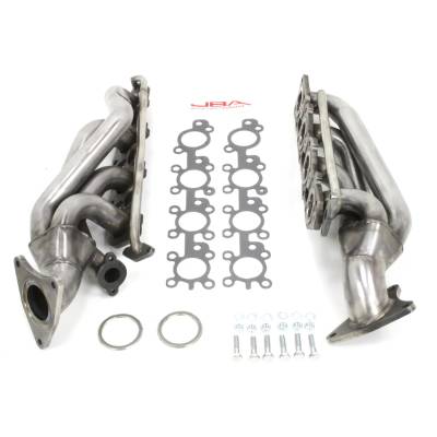 JBA Racing Headers - JBA Headers 1-5/8" Shorty Stainless Headers Raw for 4.6L 2014S