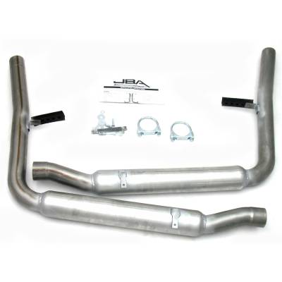 JBA Racing Headers - JBA Headers 50-2652 Exhaust System 2.5 SS Exhaust System Mustang Side Exit