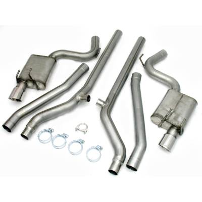 JBA Racing Headers - JBA Headers Split Rear 3" Cat-Back Exhaust System 10-14 Camaro 40-3114