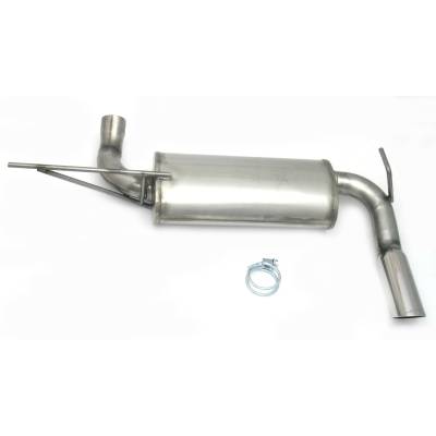 JBA Racing Headers - JBA Headers Single 2.5" Axle-Back Exhaust System for Wrangler JK 40-1509