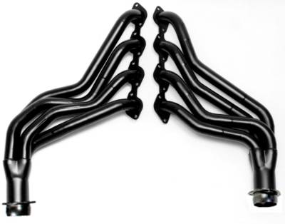 Hedman Hedders - Hedman 69280 UNCOATED LONG-TUBE HEADERS for 396-502 IN 82-87 GM 4WD TRUCK/BLAZER
